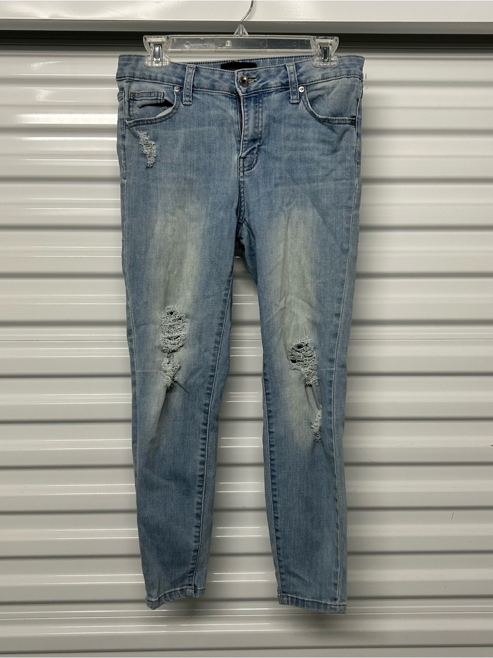 Light Blue Distressed Women’s Jeans